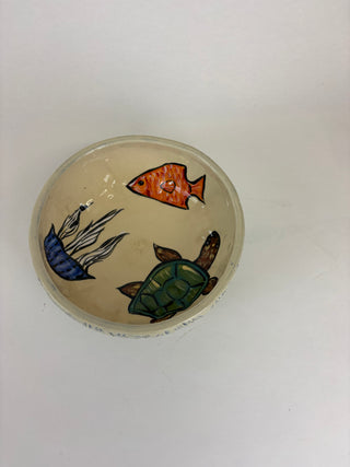 Carved bowl Medium - Turtle Time