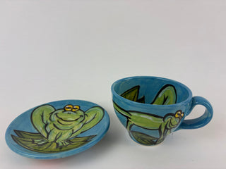 Cup and Saucer - Frog