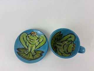 Cup and Saucer - Frog