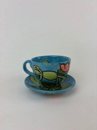 Cup and Saucer - Frog