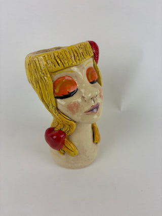 NOT SO PERFECT Head Planter Small - Phebe