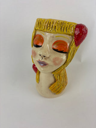 NOT SO PERFECT Head Planter Small - Phebe