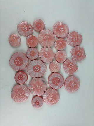 Tile Pack - Pink Flower