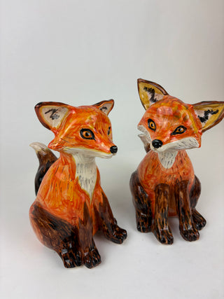 Animal Sculpture- Foxies