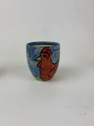 Mini Beaker - Red chook