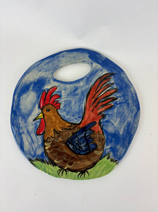 Bread Board/ Cheese Board - Rooster