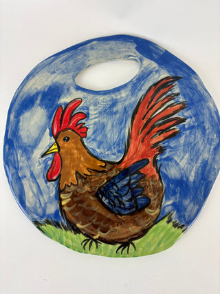 Bread Board/ Cheese Board - Rooster