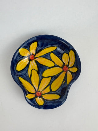 Spoon Rest- Yellow Flowers