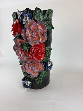 Umbrella Stand -Blue Bees