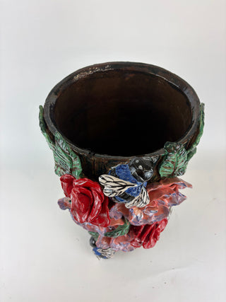 Umbrella Stand -Blue Bees