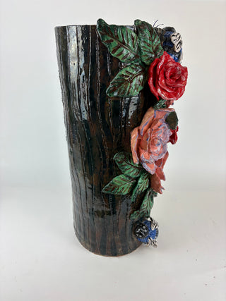 Umbrella Stand -Blue Bees