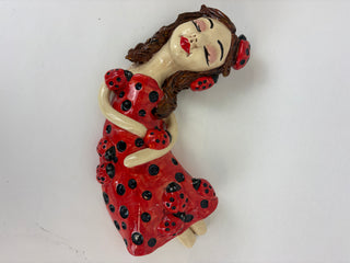 Wall Girl - Lady Bug