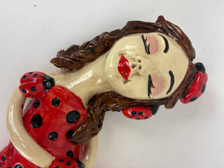 Wall Girl - Lady Bug