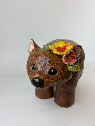 Animal Sculpture - Large Wally Wombat