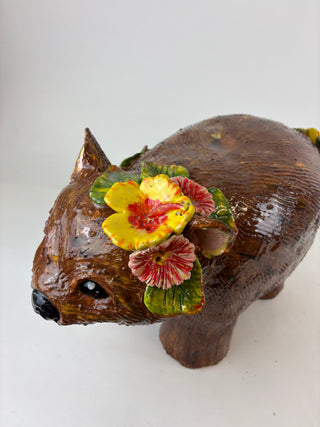 Animal Sculpture - Large Wally Wombat