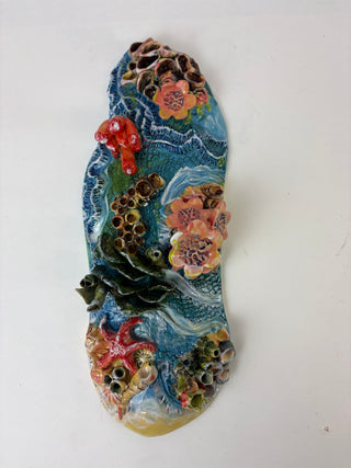 Sculpture - Large Hanging Coral Beach