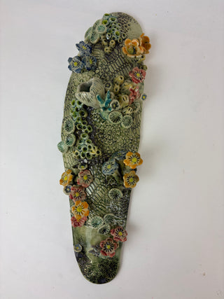 Sculpture - Large Hanging Coral Copper