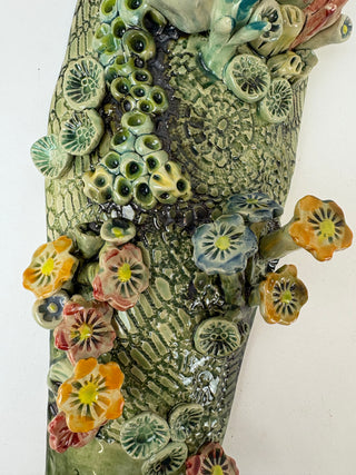 Sculpture - Large Hanging Coral Copper