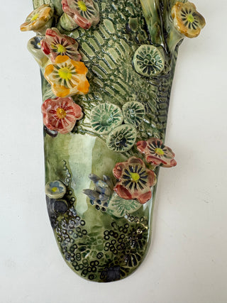 Sculpture - Large Hanging Coral Copper