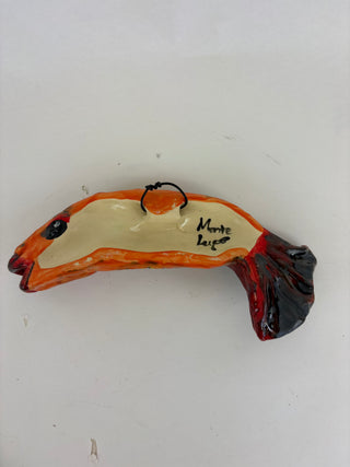 Wall Fish - Bass Orange