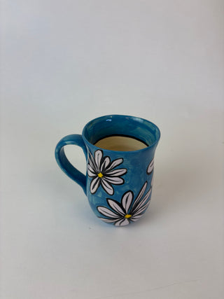 Mug - Daisy sky blue
