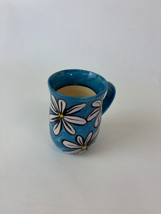 Mug - Daisy sky blue