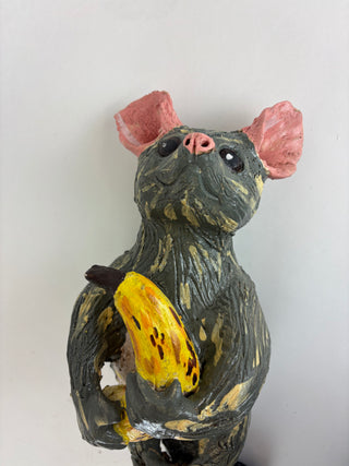 Animal Sculpture - Hanging Possum Nana