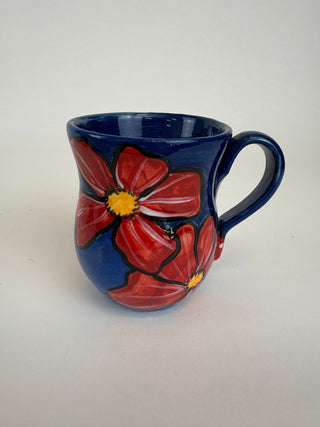 Mug - Red Flowers