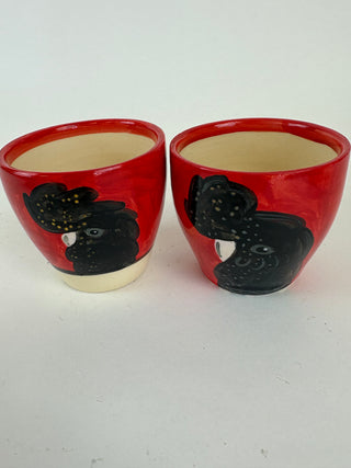 Espresso Cup  - Black Cockatoo