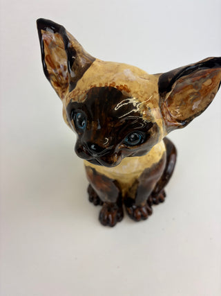 Animal Sculpture - Teddy the Cat