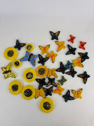 Tile Pack - Butterflies and Sunflowers