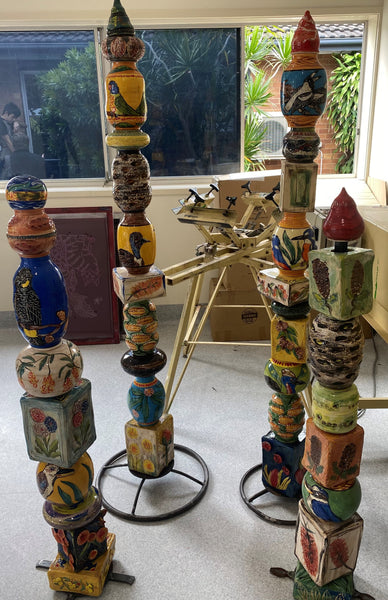 GARDEN TOTEM  POLE SCULPTING CLASS 29th JUNE, 6th and 13th July 2024