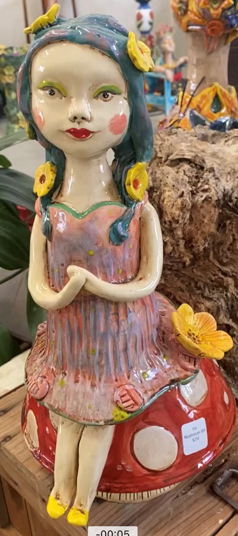 FIGURINE ON A MUSHROOM SCULPTURE WORKSHOP - 3rd & 10th Feb 2024