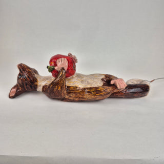 Animal Sculpture - Hanging Possum Apple