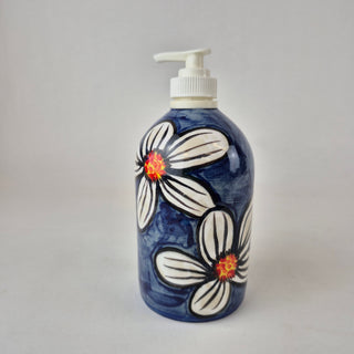 Soap Dispenser - White Daisy