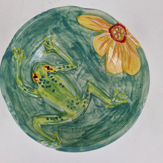 Carved Bowl Medium - Frog