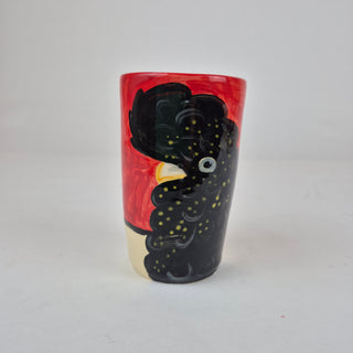 Large Beaker - Black Cockatoo