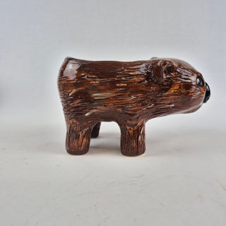 Animal Sculpture - Wombat planter Vince