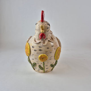 Sculpture - Chicken Large Flora