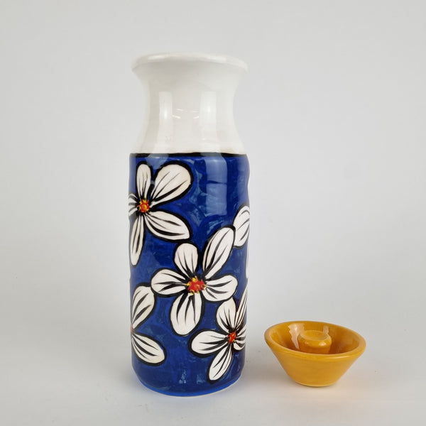 White Flower - Water Carafe