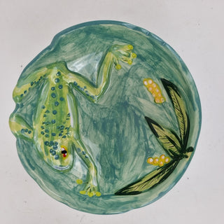 Carved Bowl Small - Frog