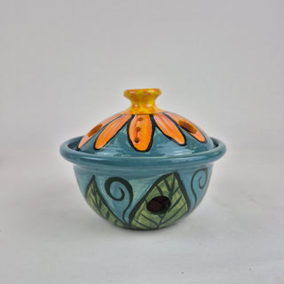 Mosquito Coil Holder - Orange Flower
