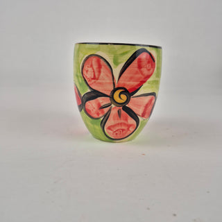 Mini Beaker - Red Flower