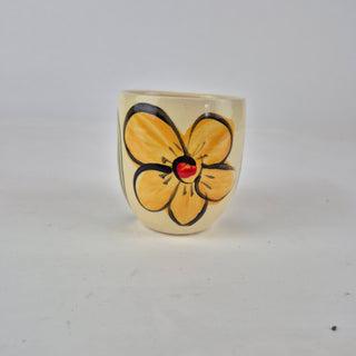 Mini Beaker - Yellow Flower