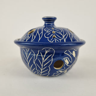 Mosquito Coil Holder - Blue and White