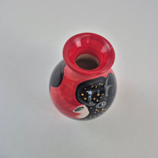 Mini Vase - Black Cockatoo