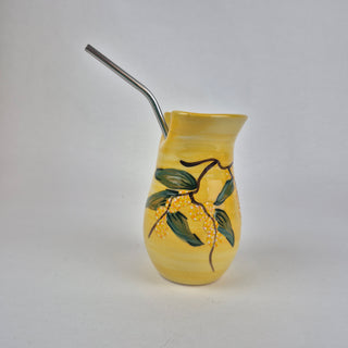 Tumbler With Straw - Wattle