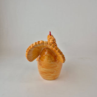 Sculpture - Chicken Large Orange Henny