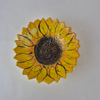 Carved bowl Medium - Sunflower