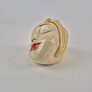 Sleeping Head Sm - Goldie